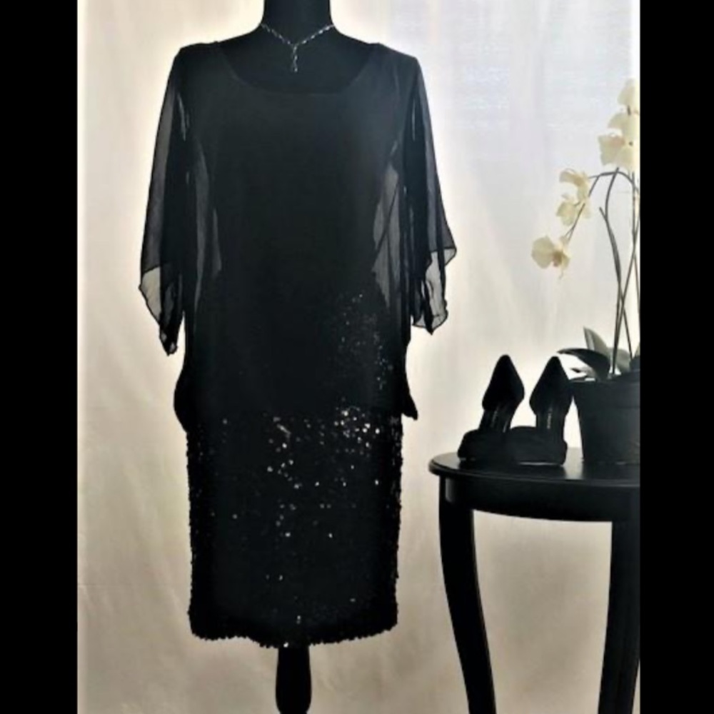 Gorgeous Sheer Black Gabriella Rocha Top
